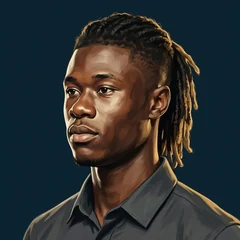 Eduardo Camavinga, illustrated by The ARCHV.