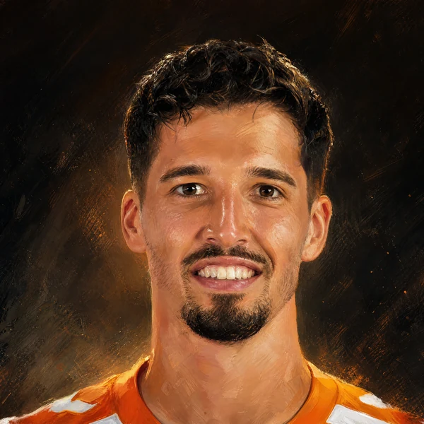 Illustrated ARCHV portrait of footballer Altay Bayindir