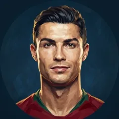 Cristiano Ronaldo, illustrated by The ARCHV.