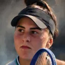 Illustrated ARCHV portrait of tennis player Bianca Andreescu