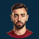Bruno Fernandes, illustrated by The ARCHV.